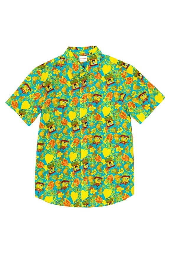 Hawaiian Matching Family Hawaiian Button Down Dress Shirt Adult