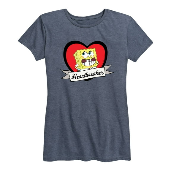 SpongeBob SquarePants - Heartbreaker - Women's Short Sleeve Graphic T-Shirt