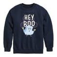 thumbnail image 1 of SpongeBob SquarePants - Hey Boo - Toddler And Youth Crewneck Fleece Sweatshirt, 1 of 6