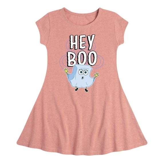 SpongeBob SquarePants - Hey Boo - Toddler And Youth Girls Fit And Flare Dress