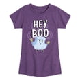 thumbnail image 1 of SpongeBob SquarePants - Hey Boo - Toddler And Youth Girls Short Sleeve Graphic T-Shirt, 1 of 6