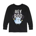 thumbnail image 1 of SpongeBob SquarePants - Hey Boo - Toddler And Youth Long Sleeve Graphic T-Shirt, 1 of 6