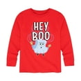 thumbnail image 1 of SpongeBob SquarePants - Hey Boo - Toddler And Youth Long Sleeve Graphic T-Shirt, 1 of 6