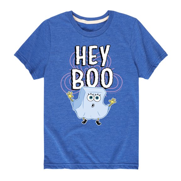 SpongeBob SquarePants - Hey Boo - Toddler And Youth Short Sleeve Graphic T-Shirt