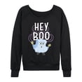 thumbnail image 1 of SpongeBob SquarePants - Hey Boo - Women's Lightweight French Terry Long Sleeve Shirt, 1 of 6