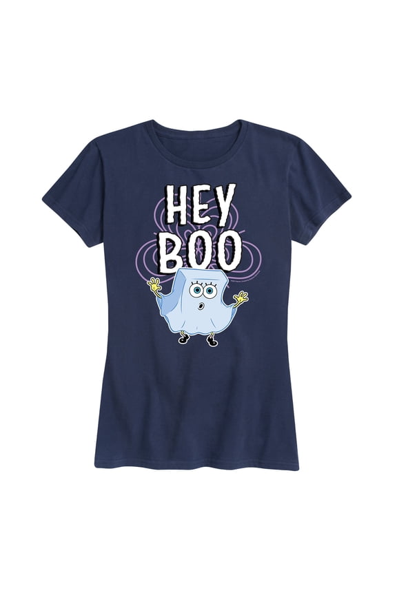 - Hey Boo - Women's Short Sleeve Graphic T-Shirt