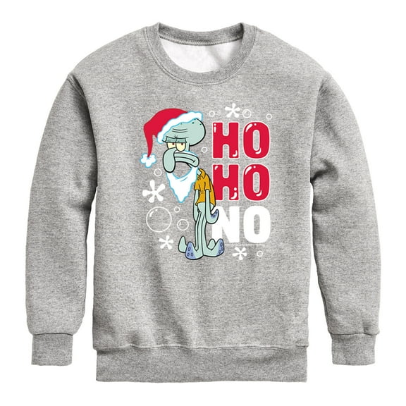 SpongeBob SquarePants - Ho Ho No - Toddler And Youth Crewneck Fleece Sweatshirt