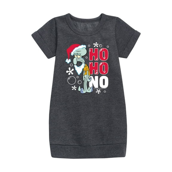 SpongeBob SquarePants - Ho Ho No - Toddler And Youth Girls Fleece Dress