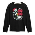 thumbnail image 1 of SpongeBob SquarePants - Ho Ho No - Toddler And Youth Long Sleeve Graphic T-Shirt, 1 of 6