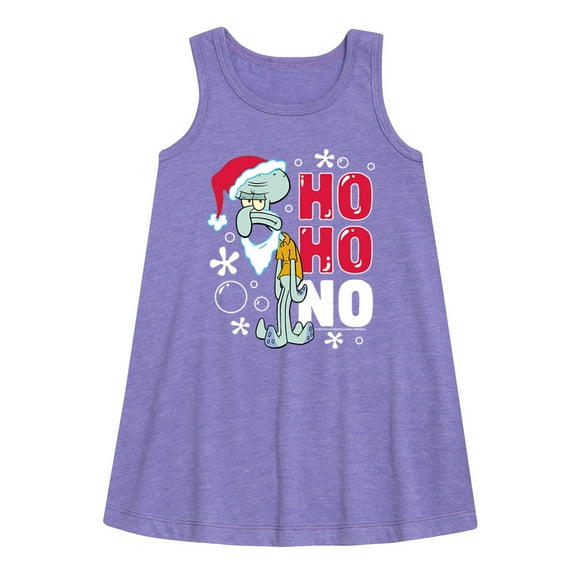 SpongeBob SquarePants - Ho Ho No - Toddler and Youth Girls A-line Dress