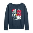 thumbnail image 1 of SpongeBob SquarePants - Ho Ho No - Women's Lightweight French Terry Long Sleeve Shirt, 1 of 6