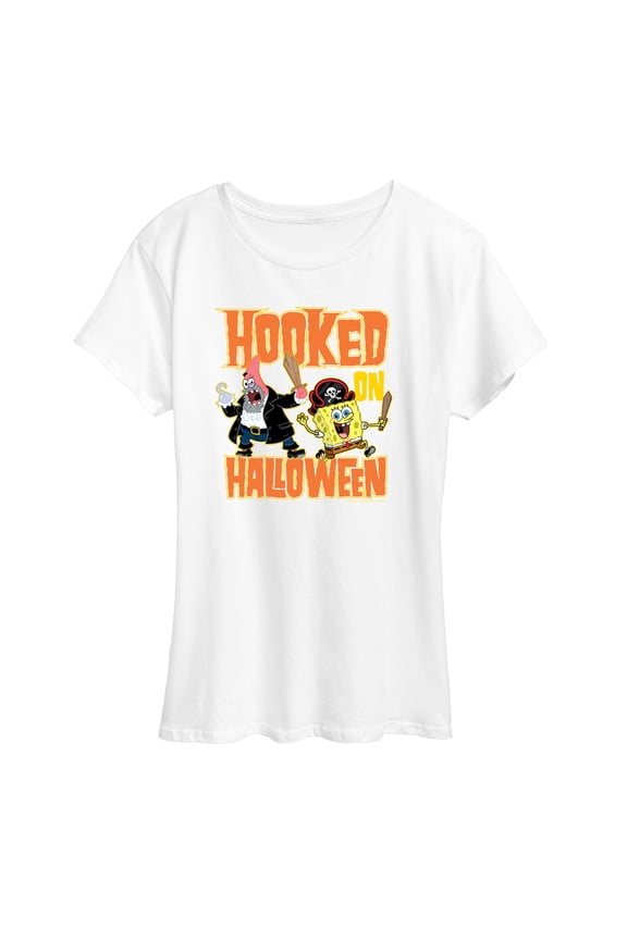 - Hooked On Halloween - Women's Short Sleeve Graphic T-Shirt
