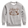 thumbnail image 1 of SpongeBob SquarePants - Howdy - Youth Boys Crew Fleece Sweatshirt, 1 of 5