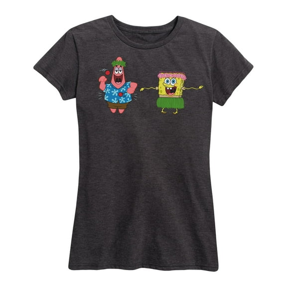 SpongeBob SquarePants - Hula Dance - Women's Short Sleeve Graphic T-Shirt