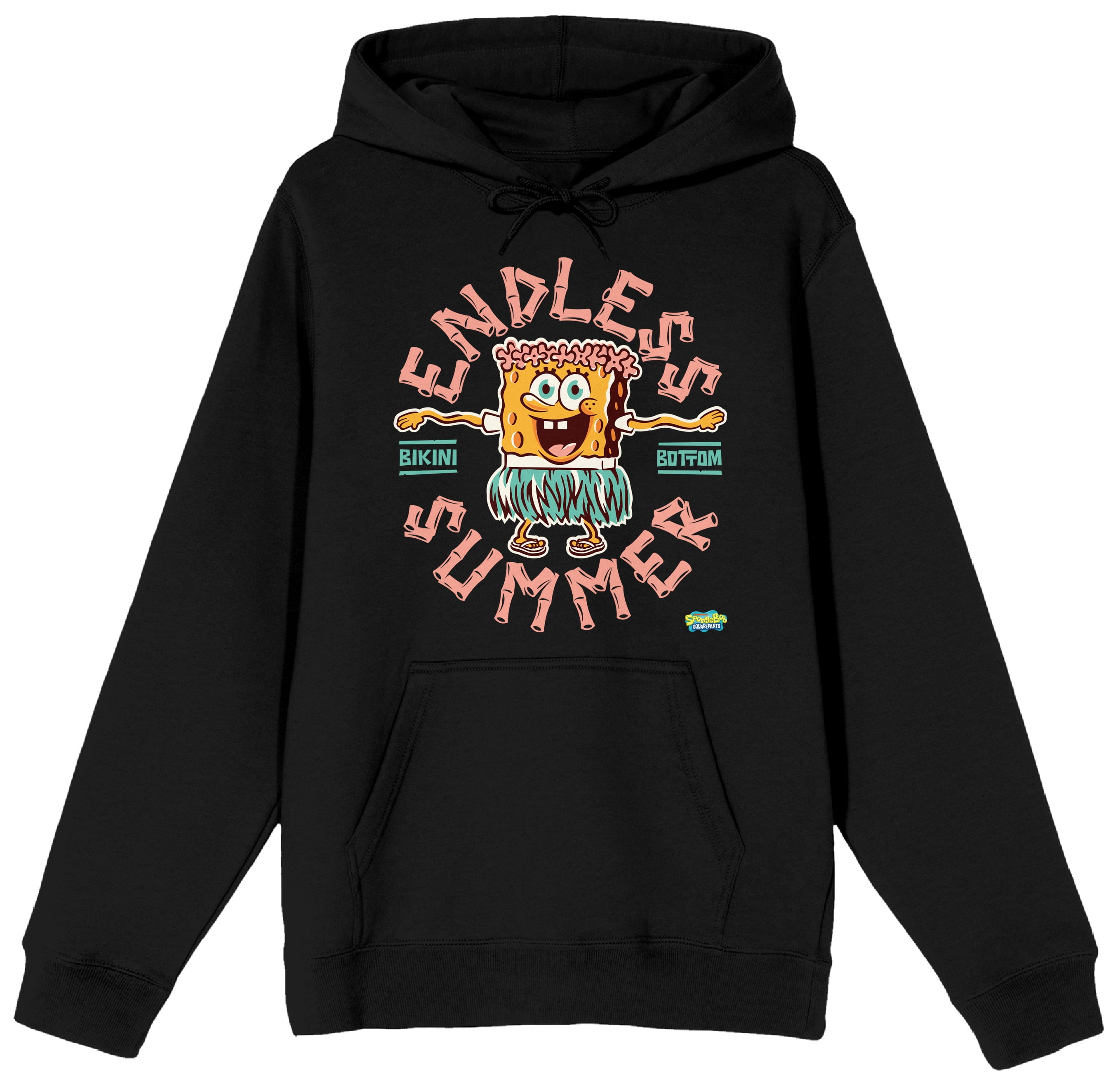 SpongeBob SquarePants Hula Dancing Endless Summer Mens Hoodie5XL