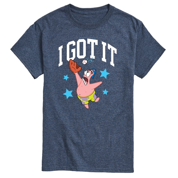 SpongeBob SquarePants - I Got It Patrick Baseball - Men's Short Sleeve Graphic T-Shirt