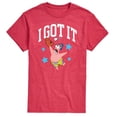 thumbnail image 1 of SpongeBob SquarePants - I Got It Patrick Baseball - Men's Short Sleeve Graphic T-Shirt, 1 of 5