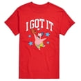 thumbnail image 1 of SpongeBob SquarePants - I Got It Patrick Baseball - Men's Short Sleeve Graphic T-Shirt, 1 of 5