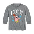 thumbnail image 1 of SpongeBob SquarePants - I Got It - Toddler And Youth Long Sleeve Graphic T-Shirt, 1 of 6
