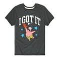 thumbnail image 1 of SpongeBob SquarePants - I Got It - Toddler And Youth Short Sleeve Graphic T-Shirt, 1 of 6
