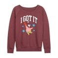 thumbnail image 1 of SpongeBob SquarePants - I Got It - Women's Lightweight French Terry Long Sleeve Shirt, 1 of 5