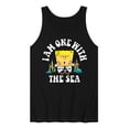thumbnail image 1 of SpongeBob SquarePants - I'am One With The Sea - Men's Jersey Tank Top, 1 of 6