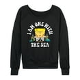 thumbnail image 1 of SpongeBob SquarePants - I'am One With The Sea - Women's Lightweight French Terry Long Sleeve Shirt, 1 of 6