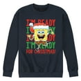 thumbnail image 1 of SpongeBob SquarePants - I'm Ready For Christmas - Men's Crew Neck Fleece Pullover, 1 of 6