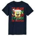 thumbnail image 1 of SpongeBob SquarePants - I'm Ready For Christmas - Men's Short Sleeve Graphic T-Shirt, 1 of 6
