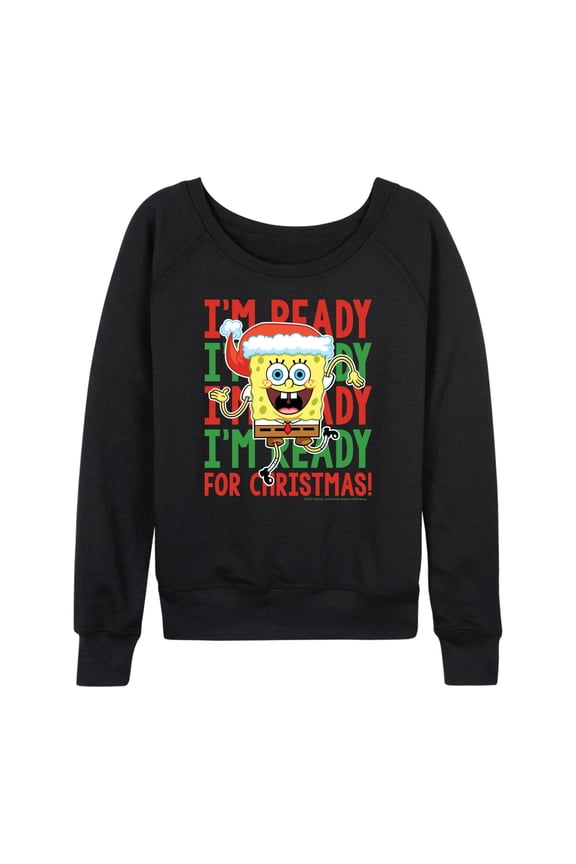- I'm Ready For Christmas - Women's Lightweight French Terry Long Sleeve Shirt