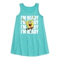 thumbnail image 1 of SpongeBob SquarePants - I'm Ready - Girls Aline Dress, 1 of 4