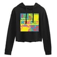 thumbnail image 1 of SpongeBob SquarePants - I'm Ready - Juniors Cropped Pullover Hoodie, 1 of 6