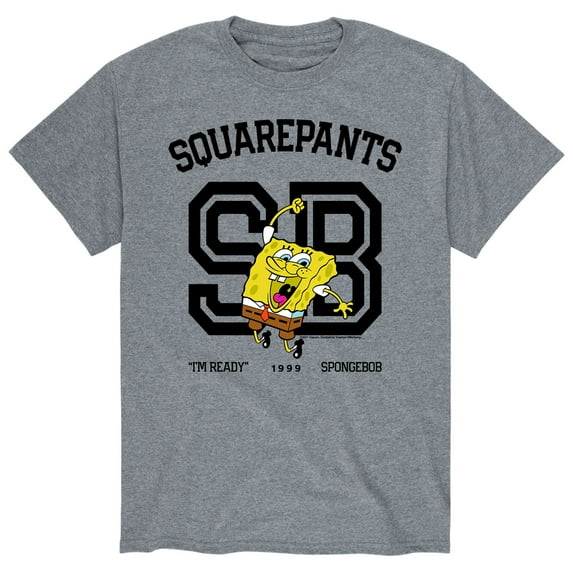 SpongeBob SquarePants - I'm Ready Sporty - Men's Short Sleeve Graphic T-Shirt