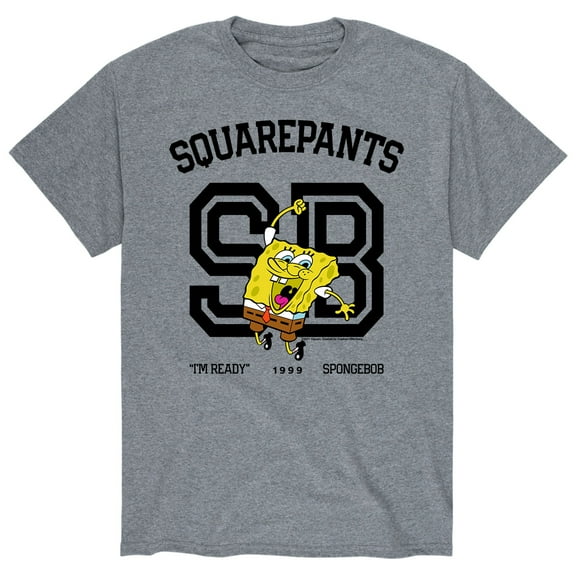 SpongeBob SquarePants - I'm Ready Sporty - Men's Short Sleeve Graphic T-Shirt