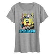 thumbnail image 1 of SpongeBob SquarePants - I'm Ready - Women's Short Sleeve Graphic T-Shirt, 1 of 6