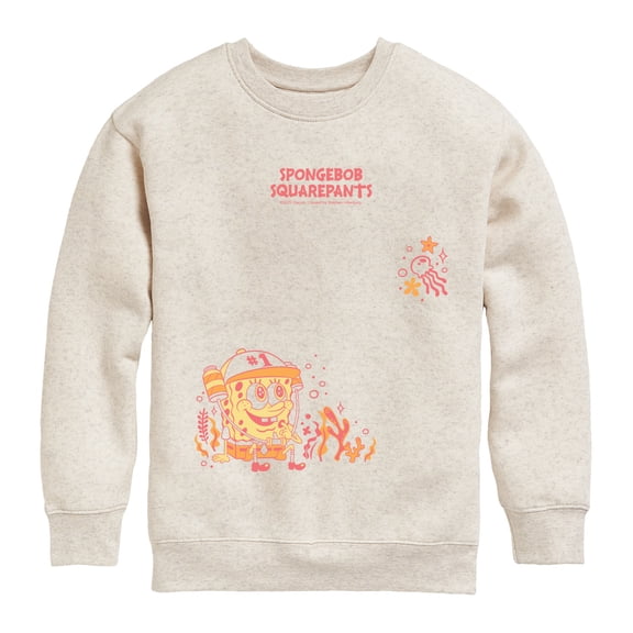SpongeBob SquarePants - Icons - Youth Boys Crew Fleece Sweatshirt