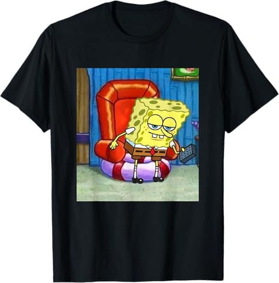 SpongeBob SquarePants Ight Imma Head Out Meme Frame TShirt