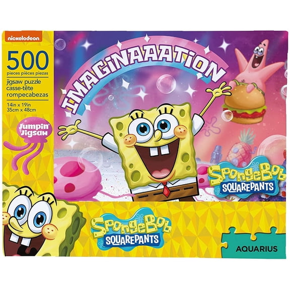 SpongeBob SquarePants Imagination 500 Piece Jigsaw Puzzle