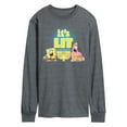 thumbnail image 1 of SpongeBob SquarePants - It's Lit Hanukkah - Men's Long Sleeve T-Shirt, 1 of 6