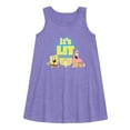 thumbnail image 1 of SpongeBob SquarePants - It's Lit Hanukkah - Toddler and Youth Girls A-line Dress, 1 of 5
