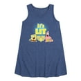 thumbnail image 1 of SpongeBob SquarePants - It's Lit Hanukkah - Toddler and Youth Girls A-line Dress, 1 of 6