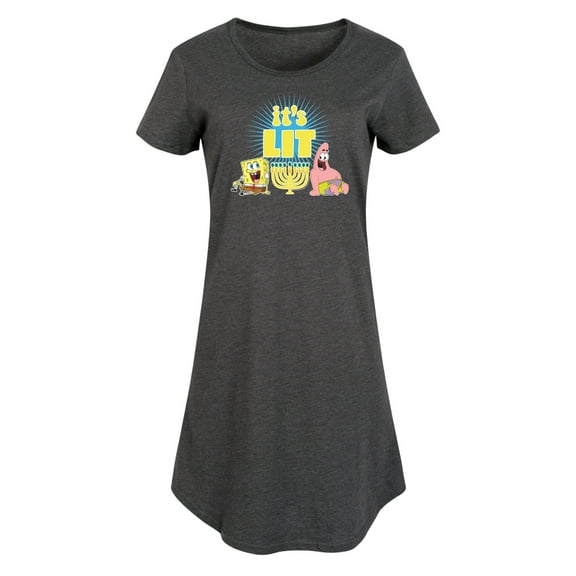 SpongeBob SquarePants - It's Lit Hanukkah - Women's Any Way Dress