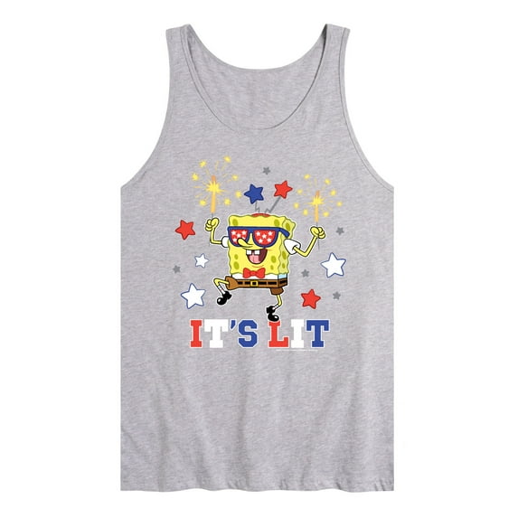 SpongeBob SquarePants - It's Lit - Men's Jersey Tank Top