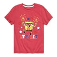 thumbnail image 1 of SpongeBob SquarePants - It's Lit - Toddler And Youth Short Sleeve Graphic T-Shirt, 1 of 6