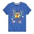 thumbnail image 1 of SpongeBob SquarePants - It's Lit - Toddler And Youth Short Sleeve Graphic T-Shirt, 1 of 6