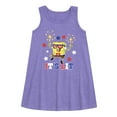 thumbnail image 1 of SpongeBob SquarePants - It's Lit - Toddler and Youth Girls A-line Dress, 1 of 5