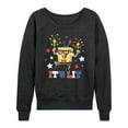 thumbnail image 1 of SpongeBob SquarePants - It's Lit - Women's Lightweight French Terry Long Sleeve Shirt, 1 of 5