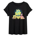 thumbnail image 1 of SpongeBob SquarePants - Its Lit Hanukkah - Juniors Ideal Flowy Muscle T-Shirt, 1 of 6