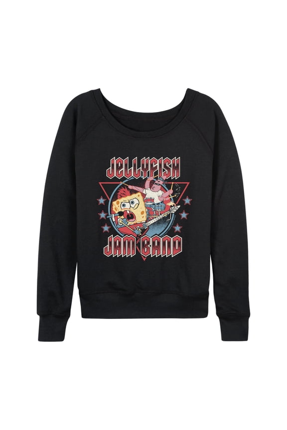 - Jellyfish Jam Band - Women's French Terry Long Sleeve Pullover