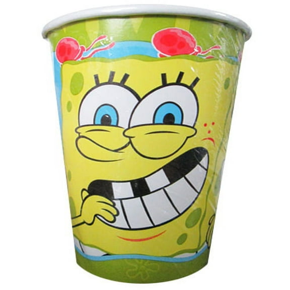 SpongeBob SquarePants 'Jellyfishing' 9oz Paper Cups (8ct)